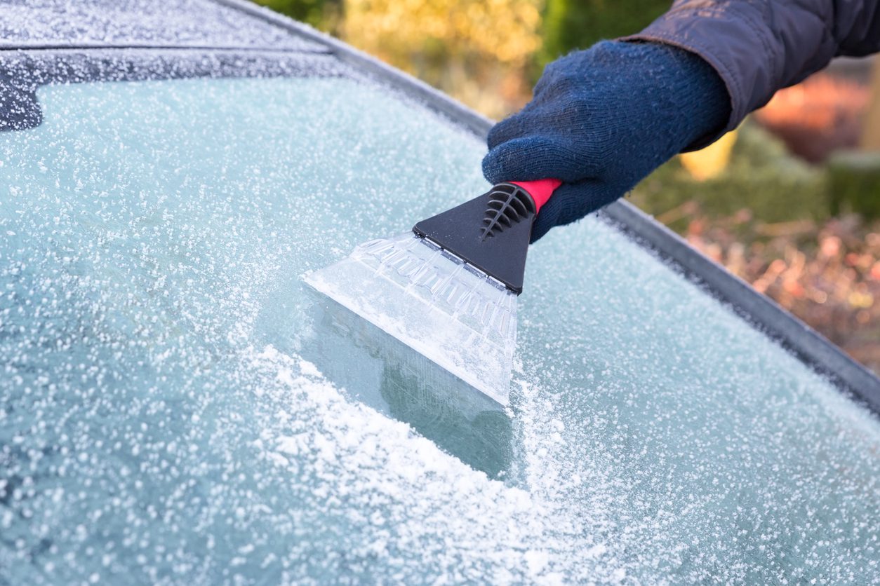 Learn How To Scrape Ice Off Of Your Windshield Without Causing Damage