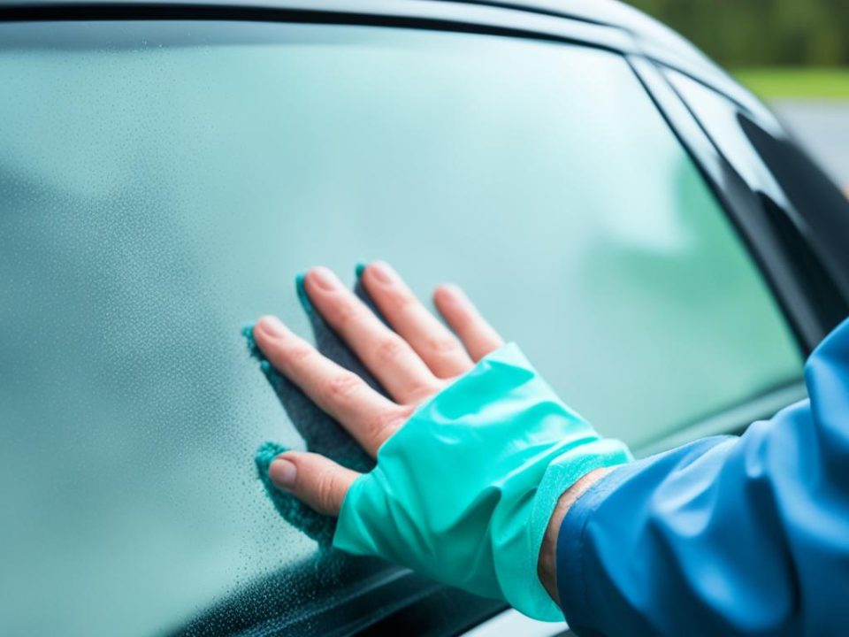auto glass cleaning techniques