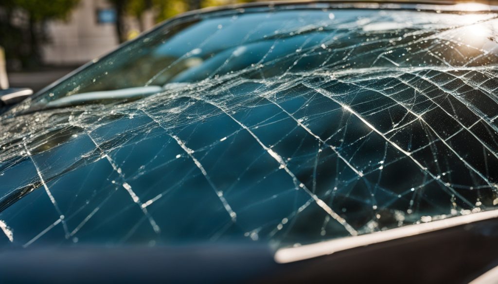 auto glass damage