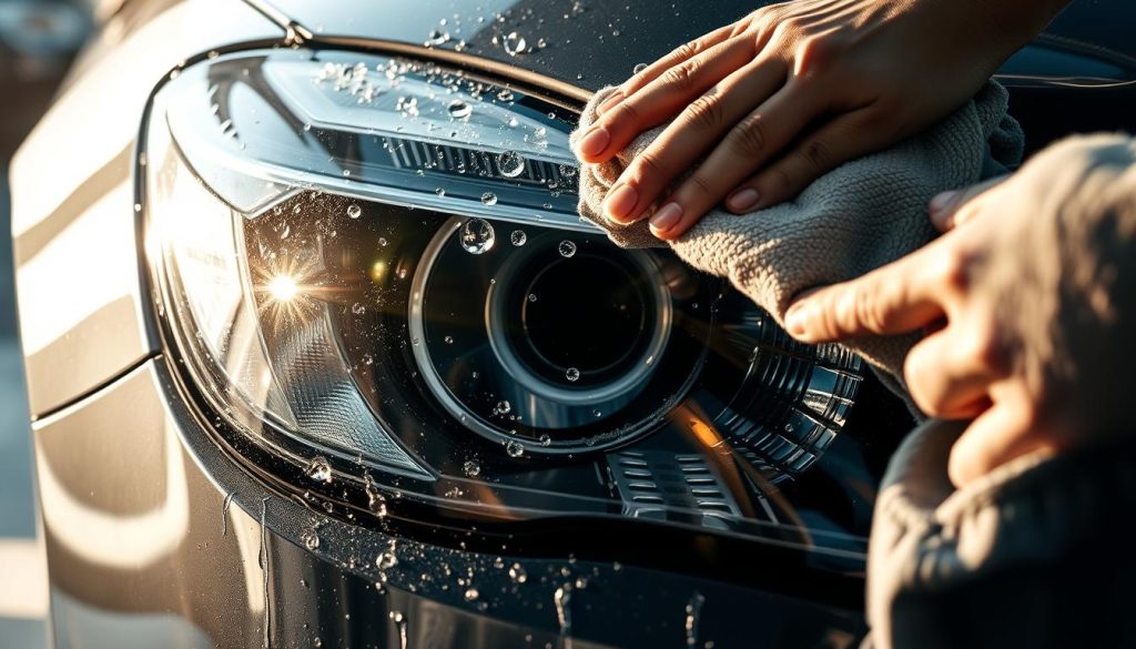 headlight cleaning