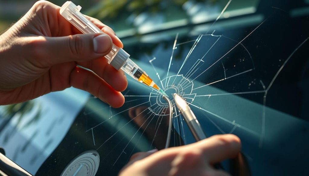 DIY windshield repair