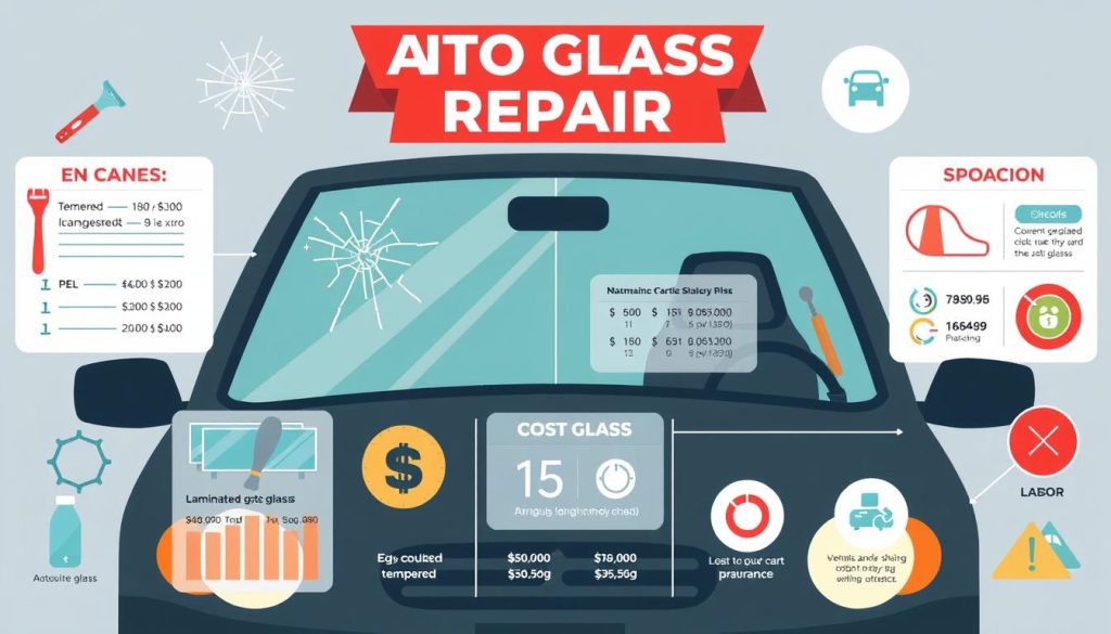 cost factors of auto glass repair