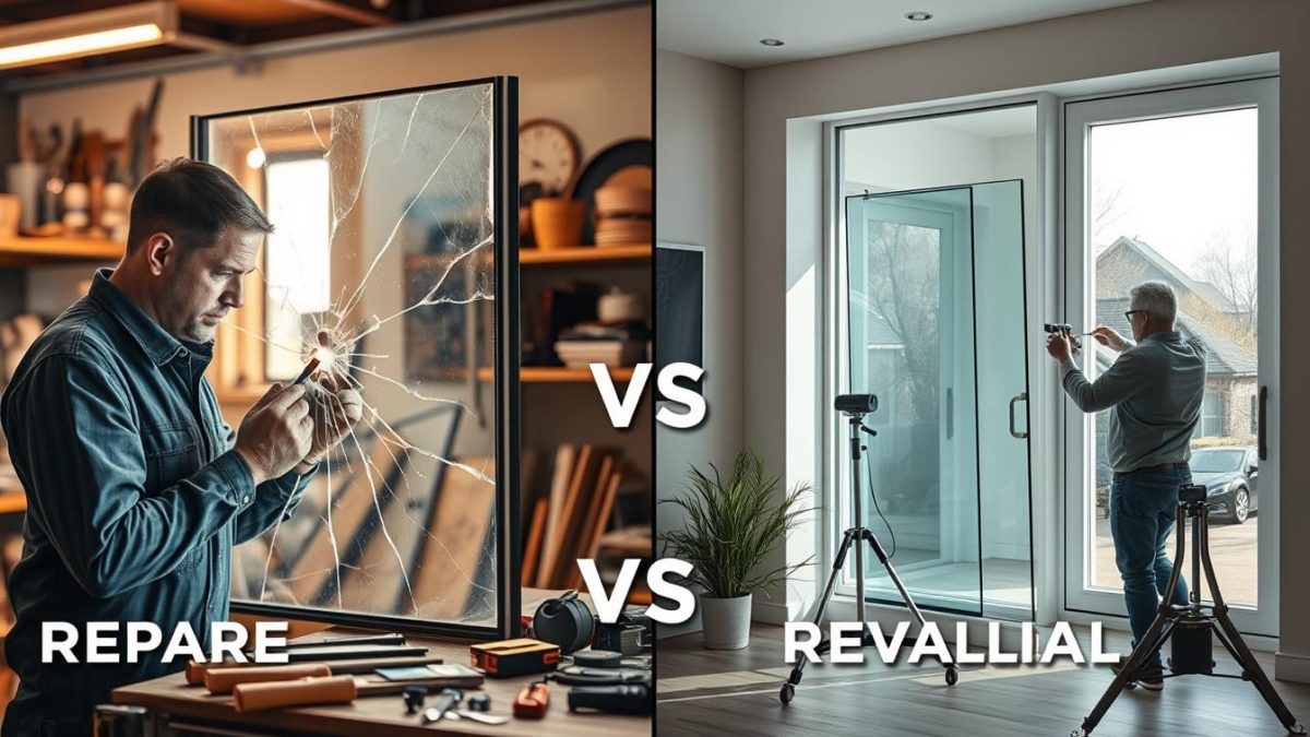 Glass Repair vs. Replacement