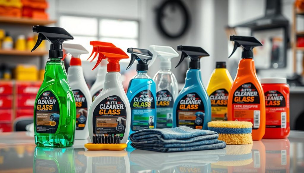 cleaning products for auto glass