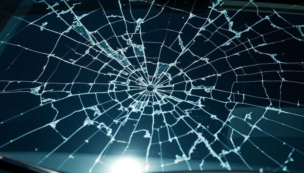 auto glass damage