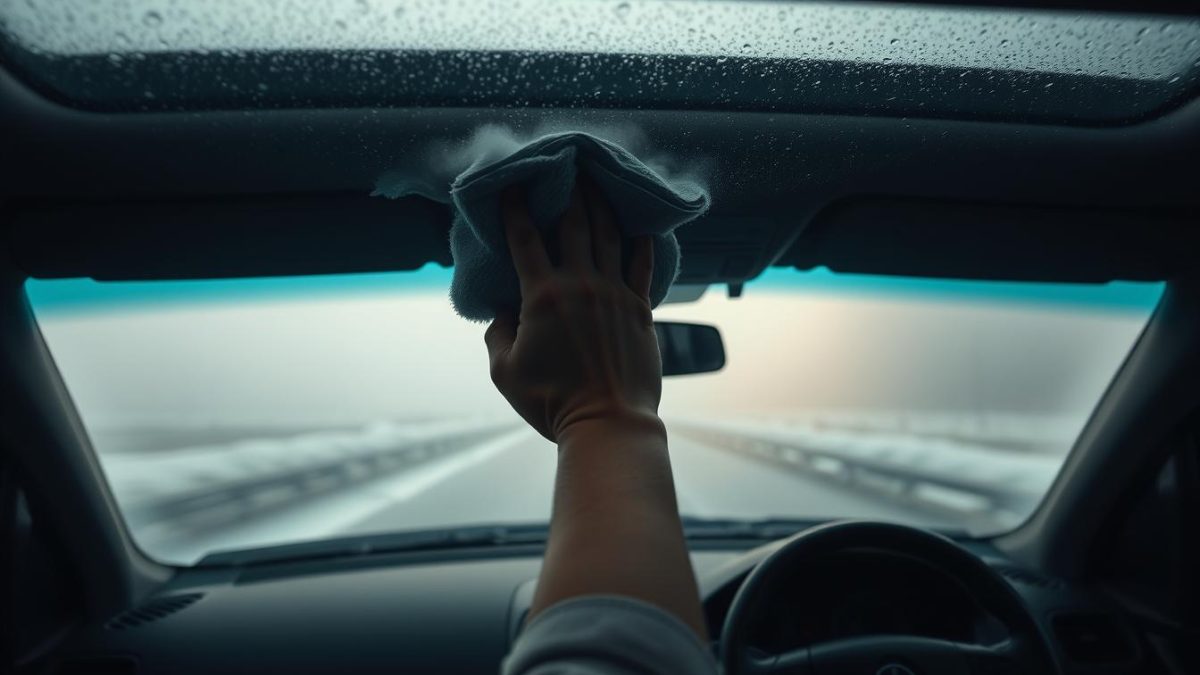foggy car windows