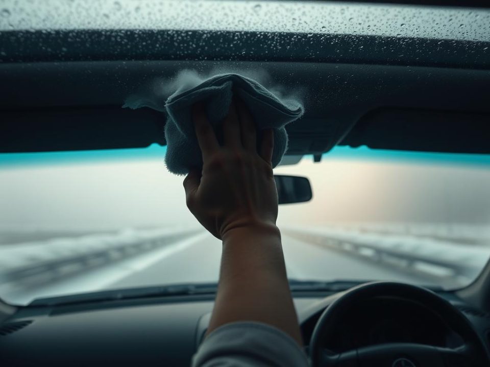 foggy car windows