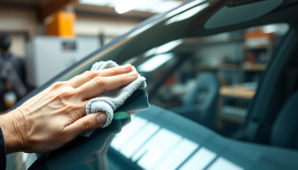 auto glass maintenance