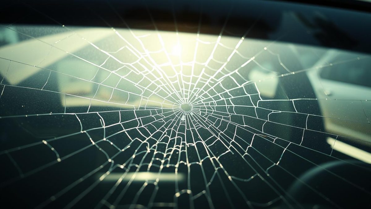 windshield crack spreading