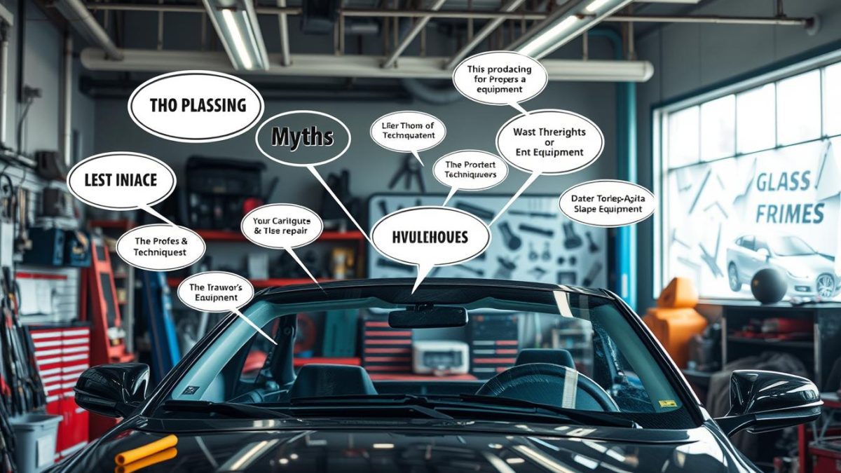 auto glass repair myths