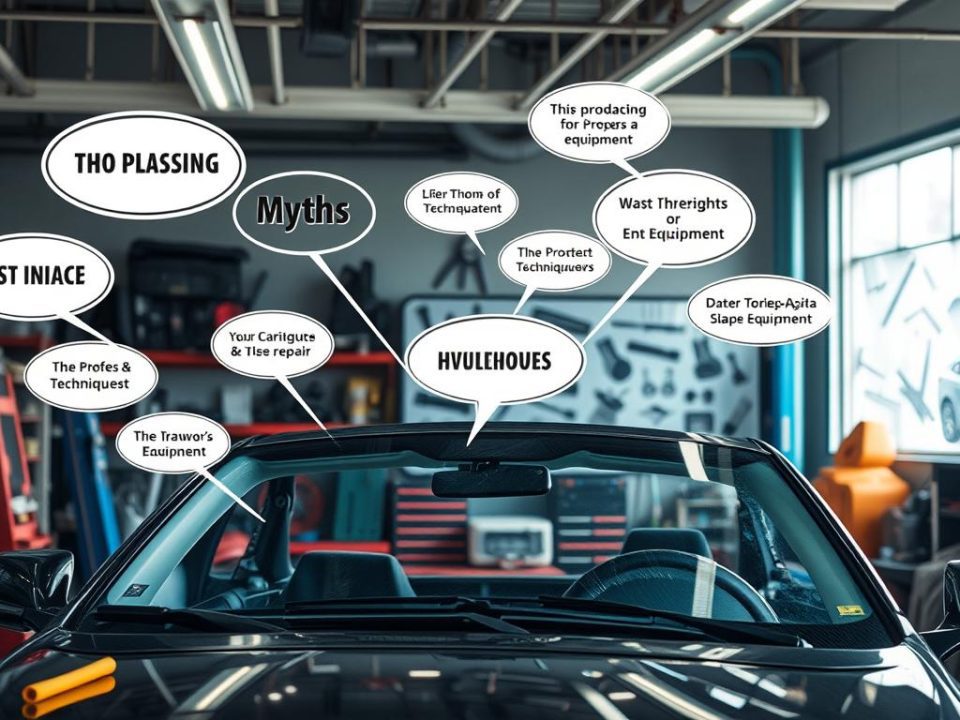 auto glass repair myths