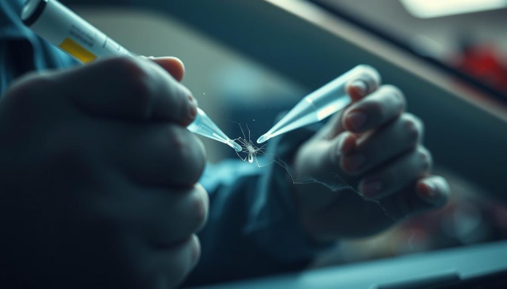 auto glass repair process