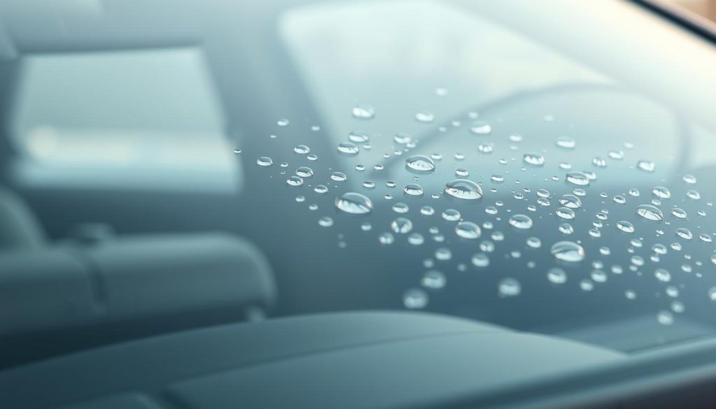 hydrophobic windshield coating
