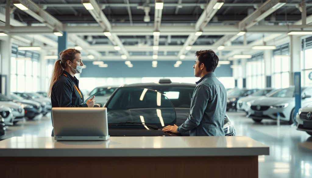 auto glass repair scheduling