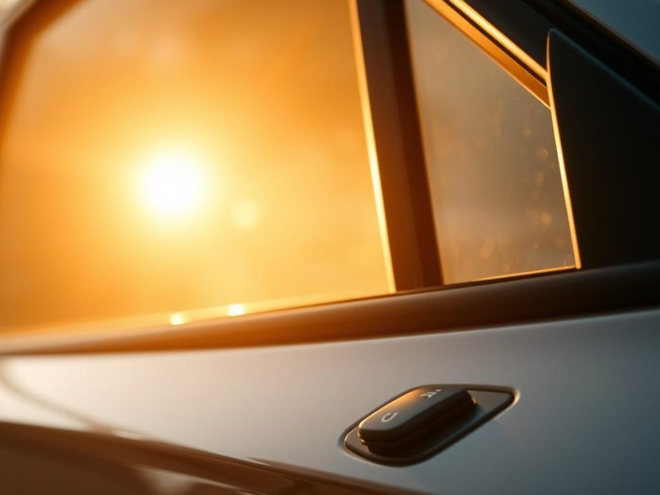 car door window stuck