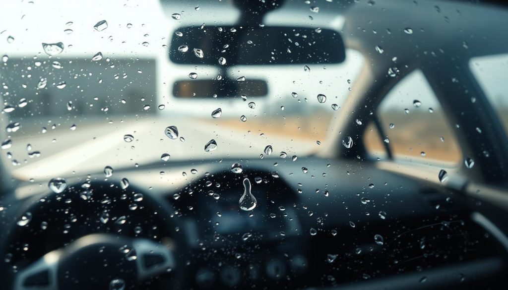 car glass hard water fix