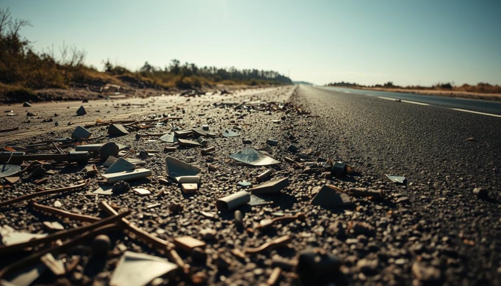 road debris