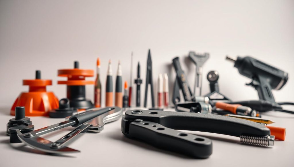 auto glass repair tools
