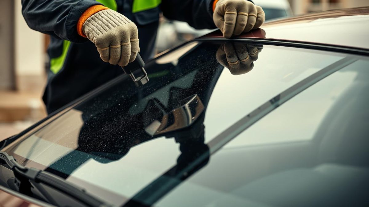 Mobile windshield service