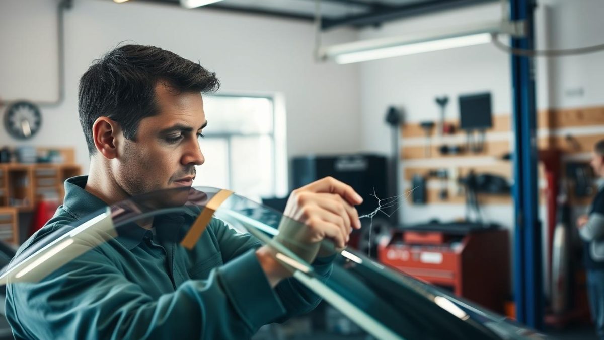 Windshield crack repair
