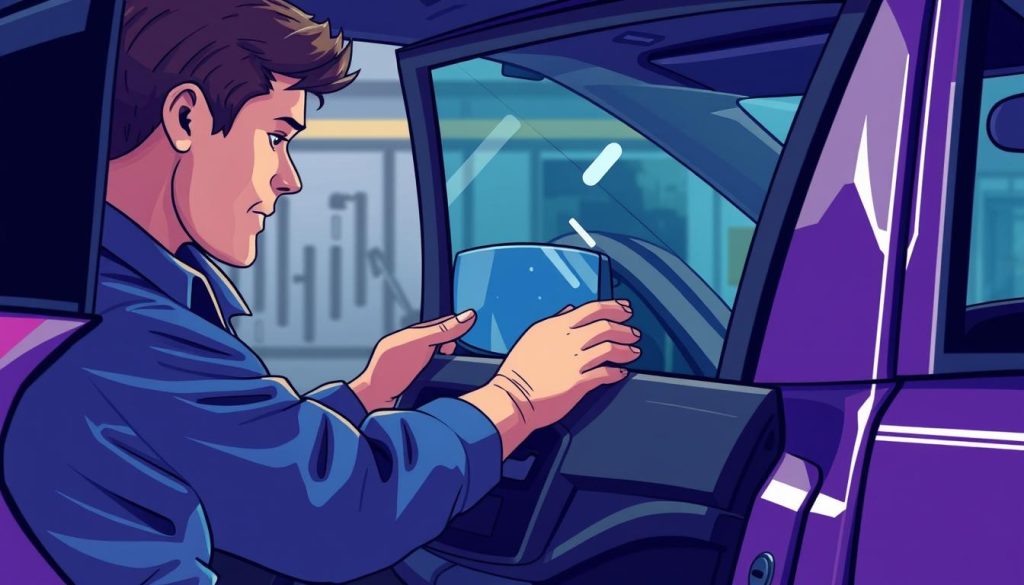 car door glass replacement service