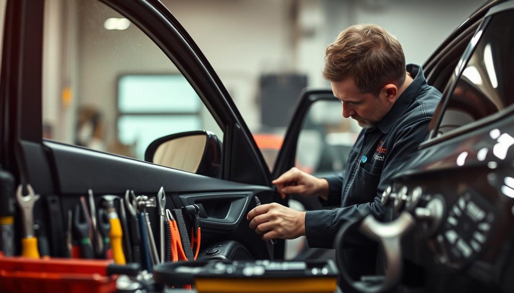 car door glass replacement tools