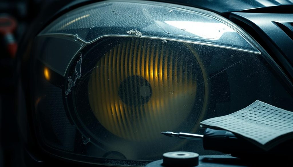 foggy headlight repair
