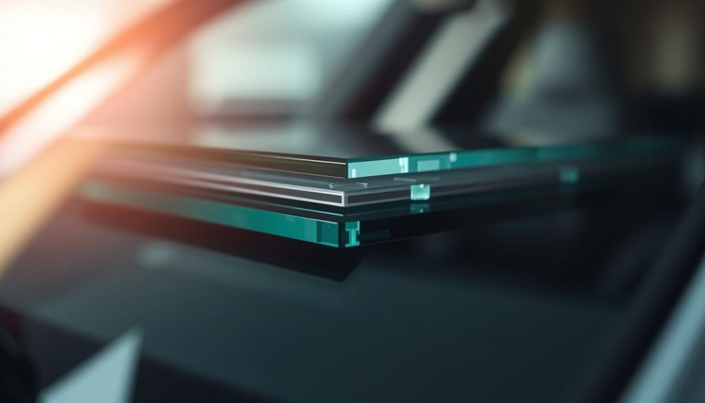 windshield glass construction