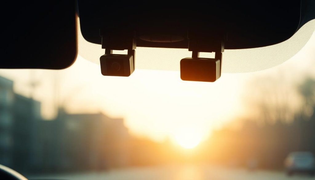 ADAS cameras on windshield