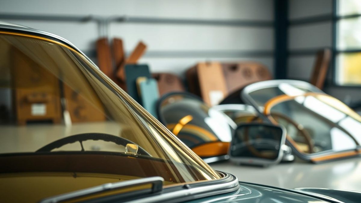 Auto glass for classic cars
