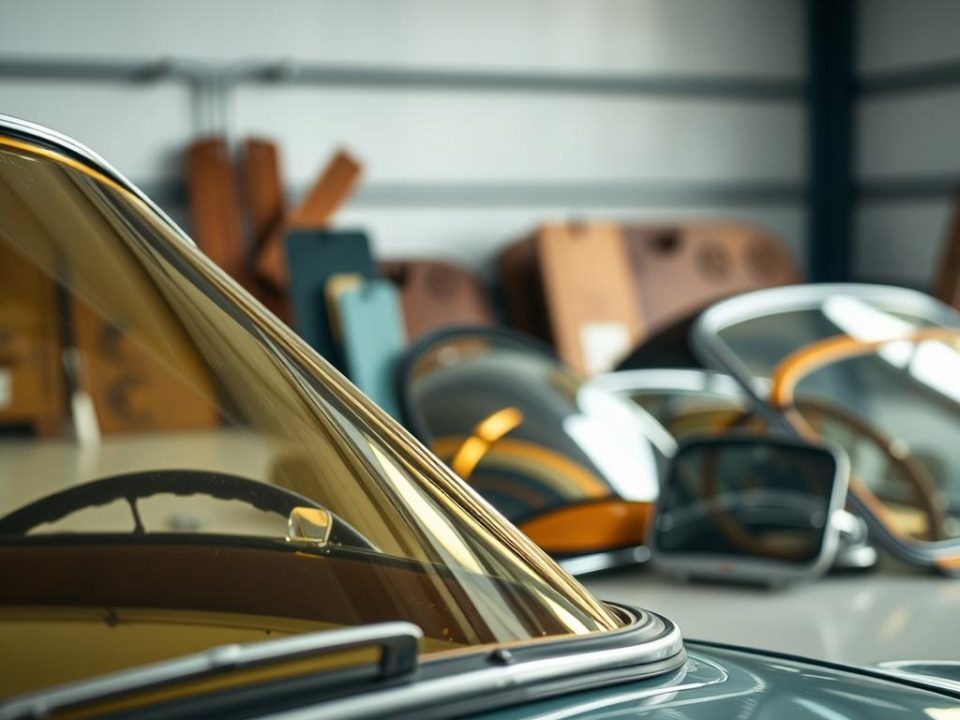 Auto glass for classic cars