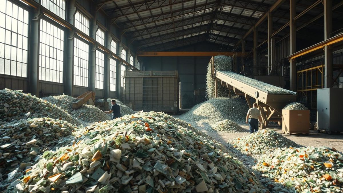 Auto glass recycling