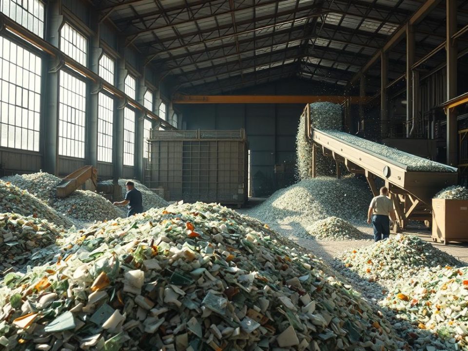 Auto glass recycling