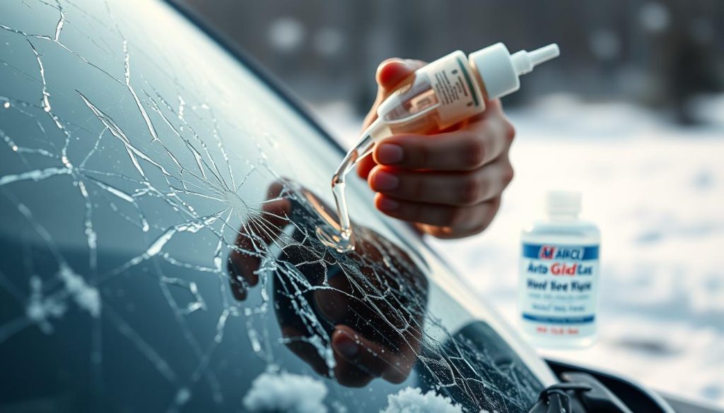 Cold weather glass protection