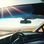 UV protection windshield