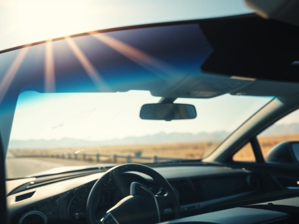 UV protection windshield