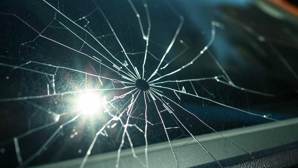 Windshield damage causes