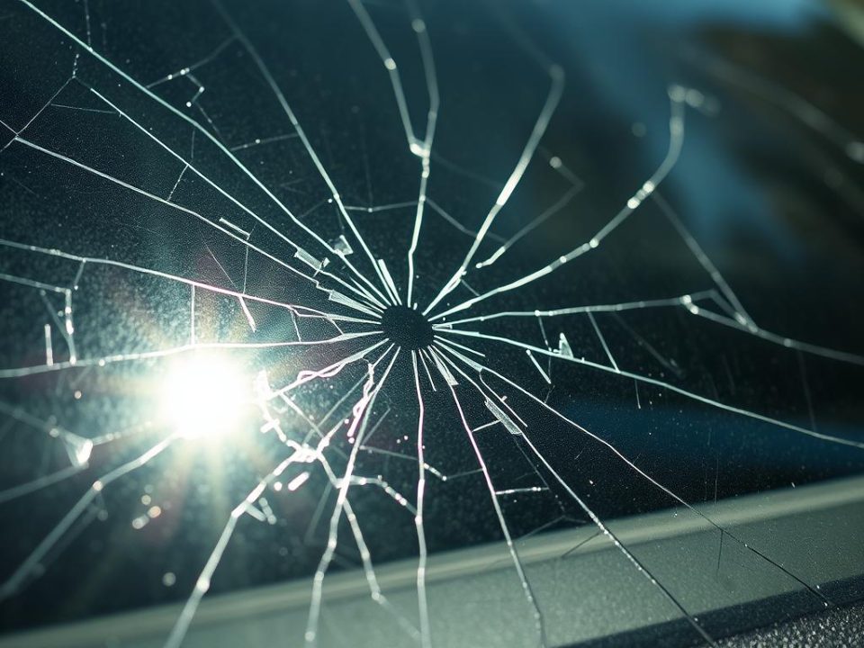 Windshield damage causes