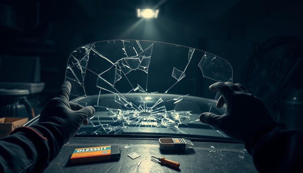 auto glass DIY dangers