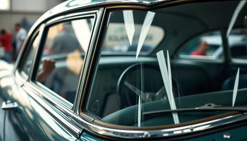 classic car restoration glass importance