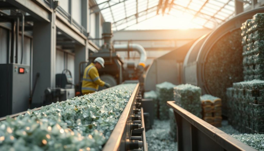glass recycling process