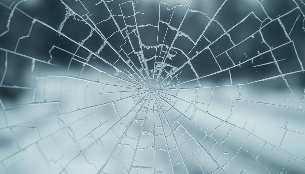 hail damage on windshield