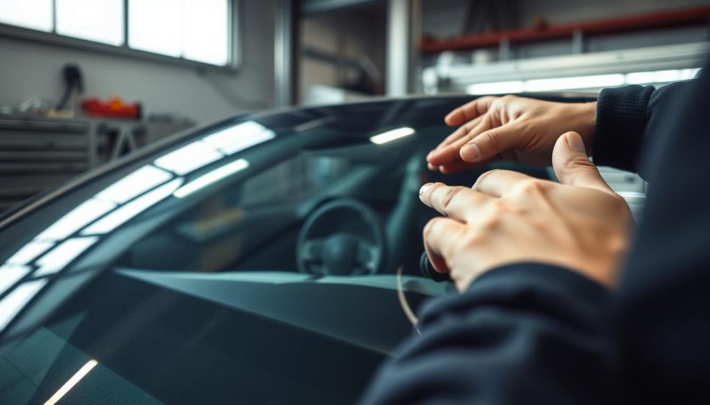 new windshield installation quality check