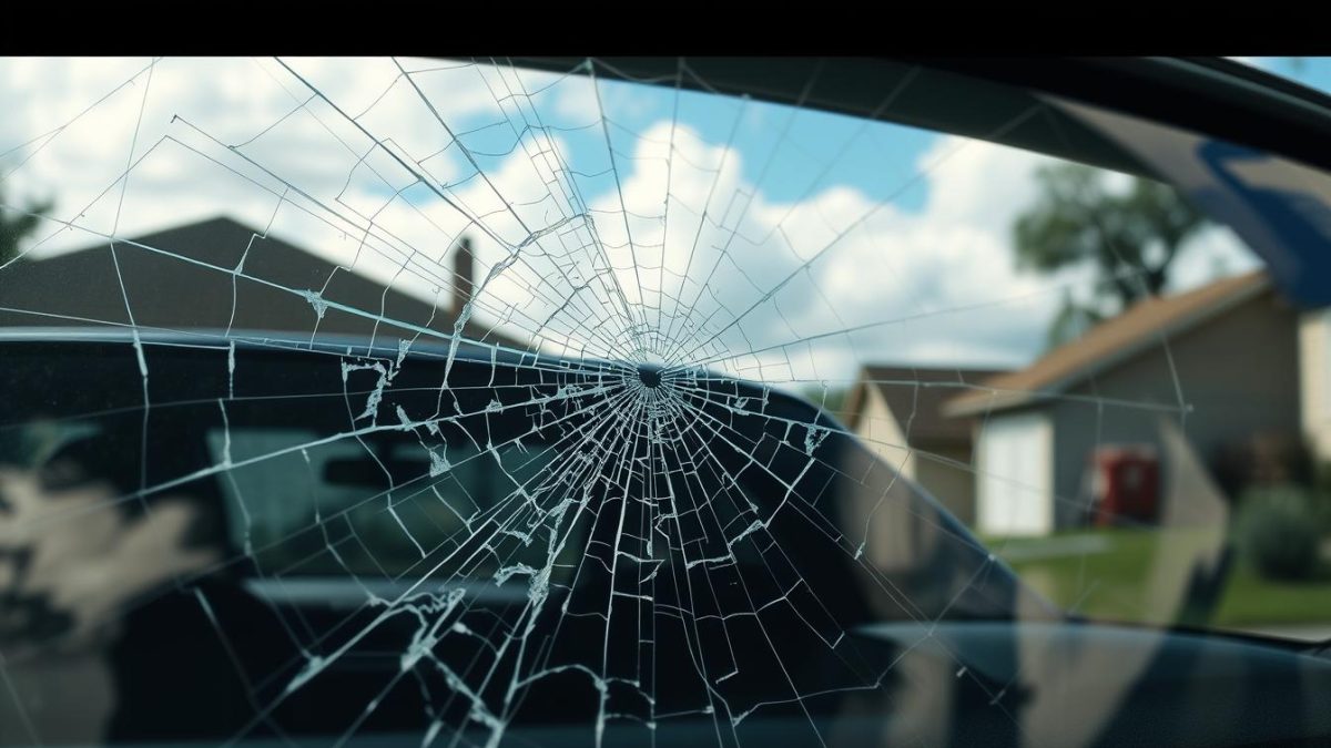 rear windshield damage