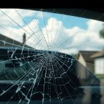 rear windshield damage