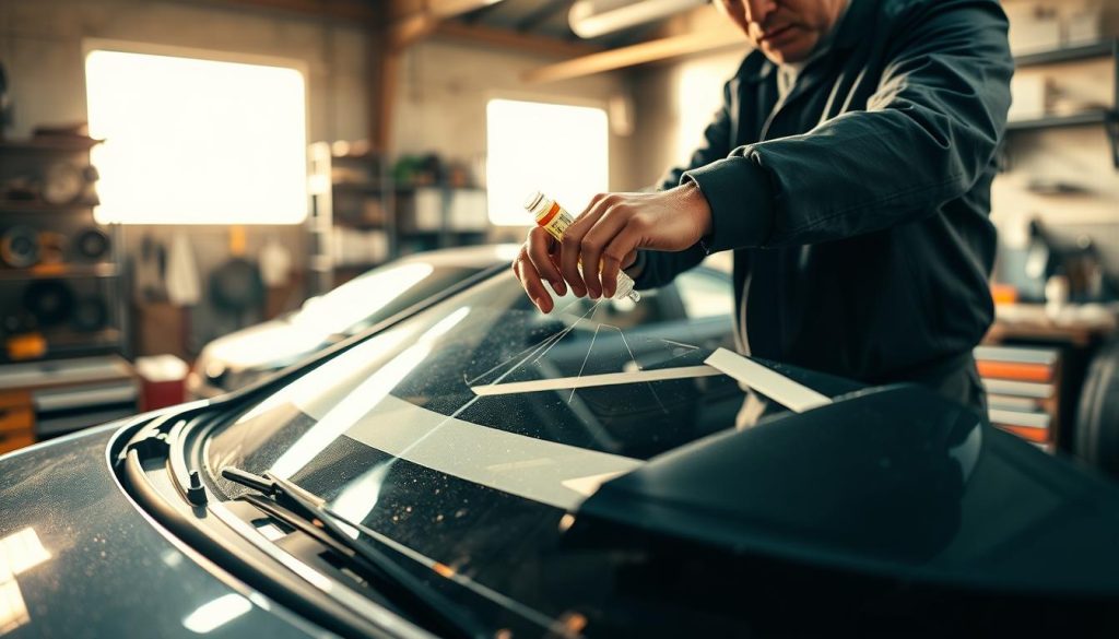 windshield repair process