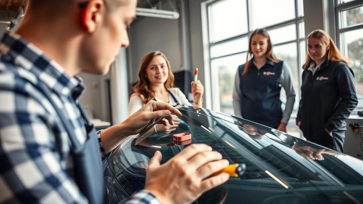 Customer service auto glass