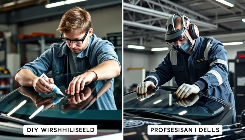 DIY vs. professional windshield replacement