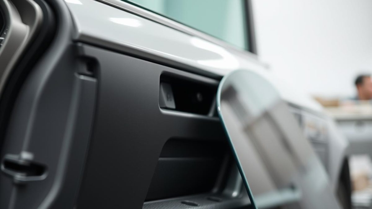 Door glass replacement