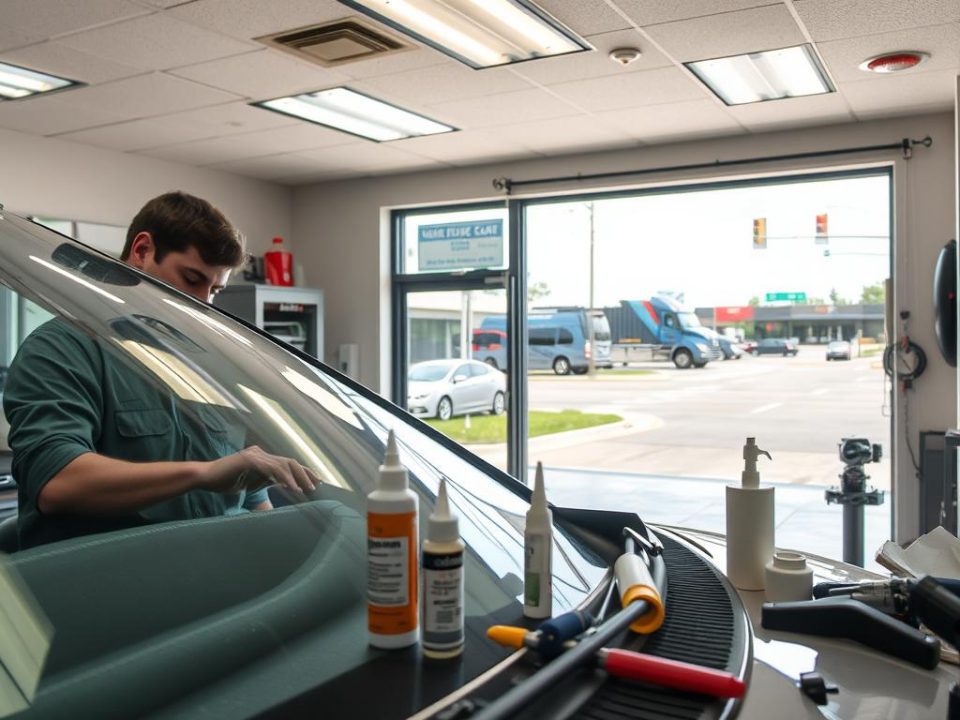 Windshield crack repair San Antonio